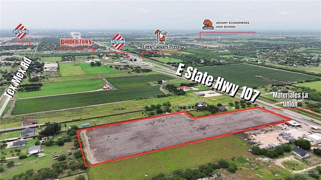 9.35 Acres of Land for Sale in Edinburg, Texas