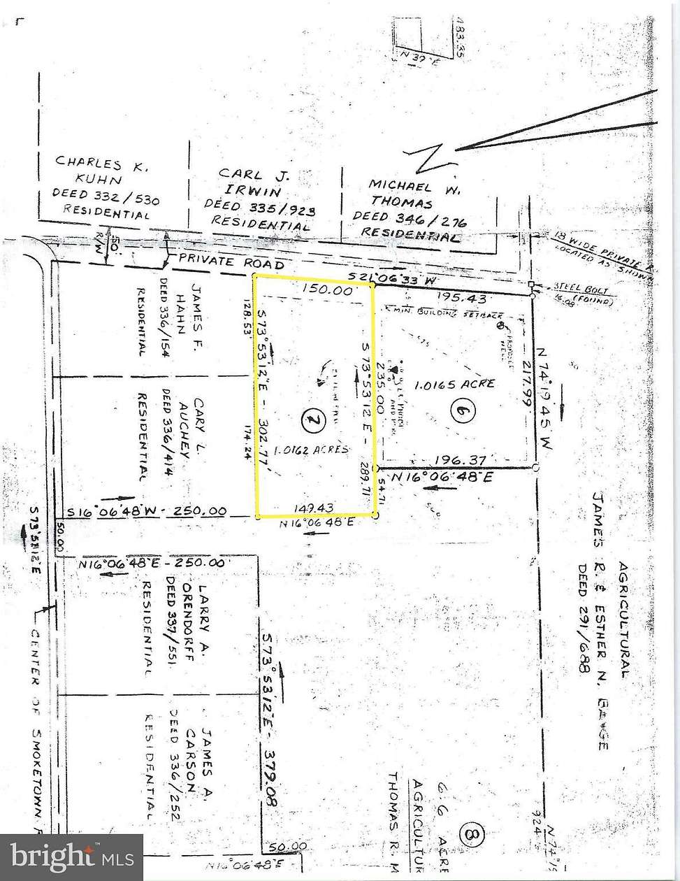 1.02 Acres of Land for Sale in Hanover, Pennsylvania