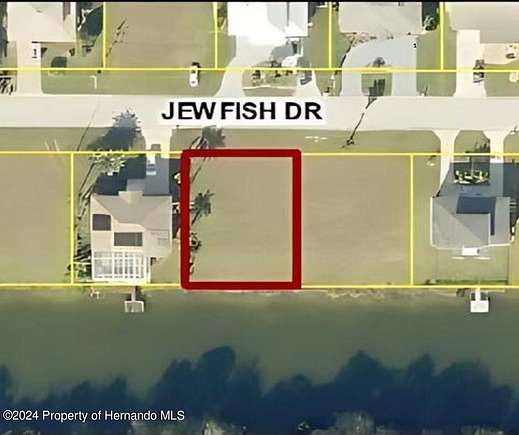 0.17 Acres of Residential Land for Sale in Hernando Beach, Florida