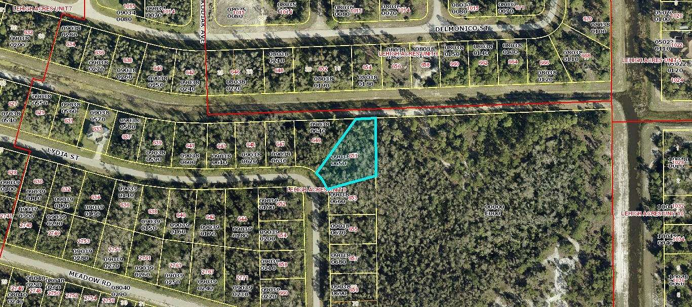 0.47 Acres of Residential Land for Sale in Lehigh Acres, Florida