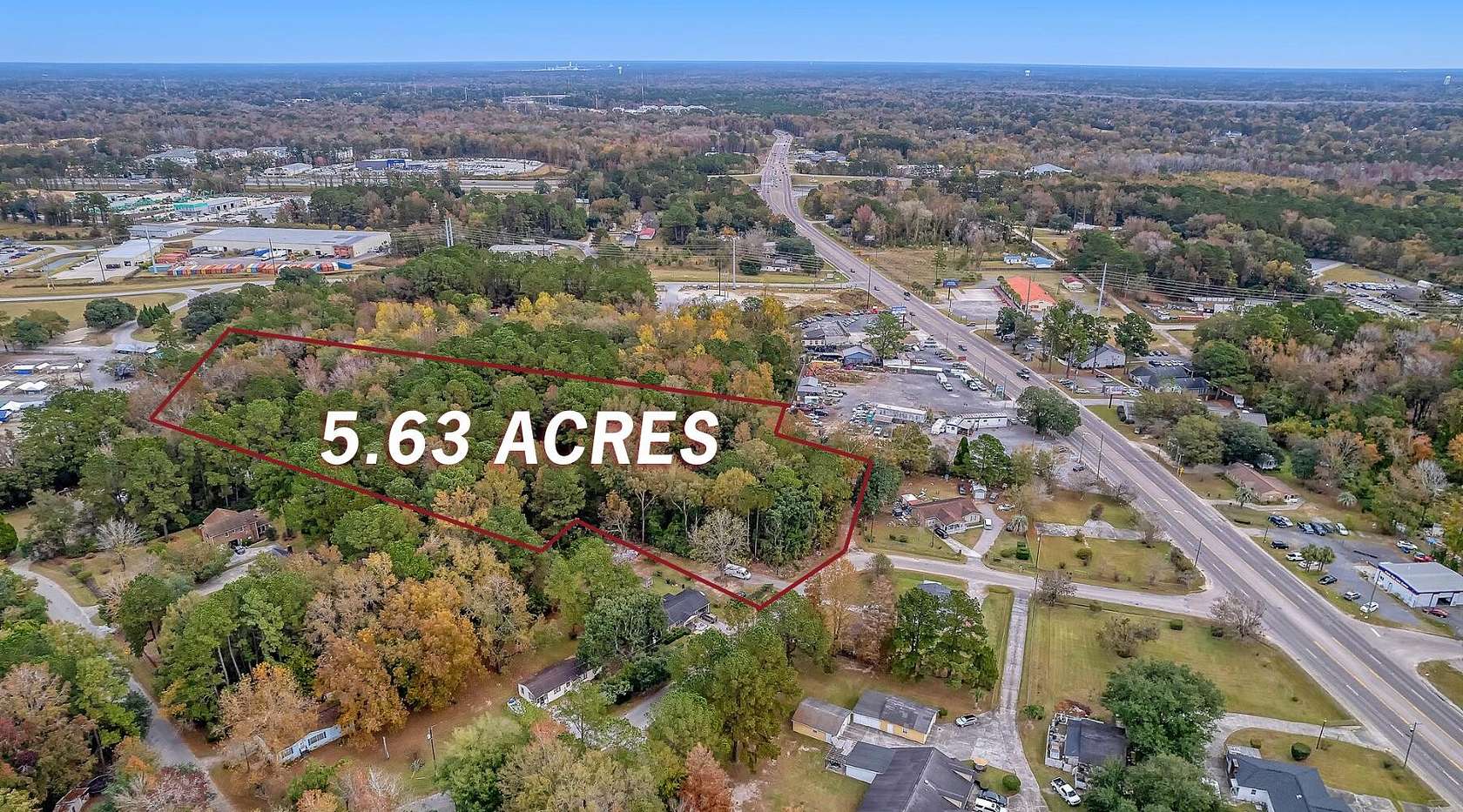 5.63 Acres of Residential Land for Sale in Ladson, South Carolina