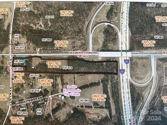 10.3 Acres of Mixed-Use Land for Sale in China Grove, North Carolina