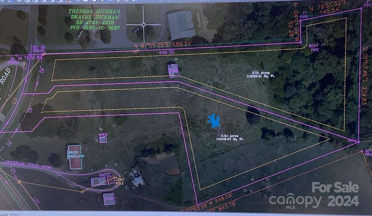 2.54 Acres of Residential Land for Sale in Mooresville, North Carolina