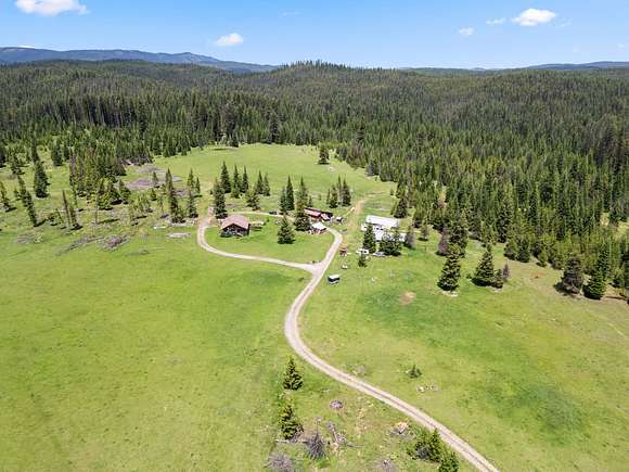 80 Acres of Recreational Land with Home for Sale in Elk City, Idaho