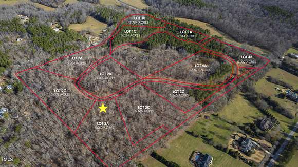 5 Acres of Residential Land with Home for Sale in Chapel Hill, North Carolina