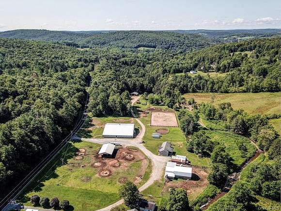 33 Acres of Land with Home for Sale in Jeffersonville, New York