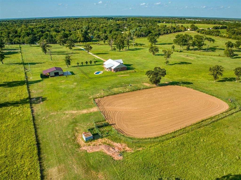 40 Acres of Land with Home for Sale in Paden, Oklahoma