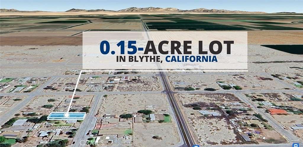 0.15 Acres of Land for Sale in Blythe, California