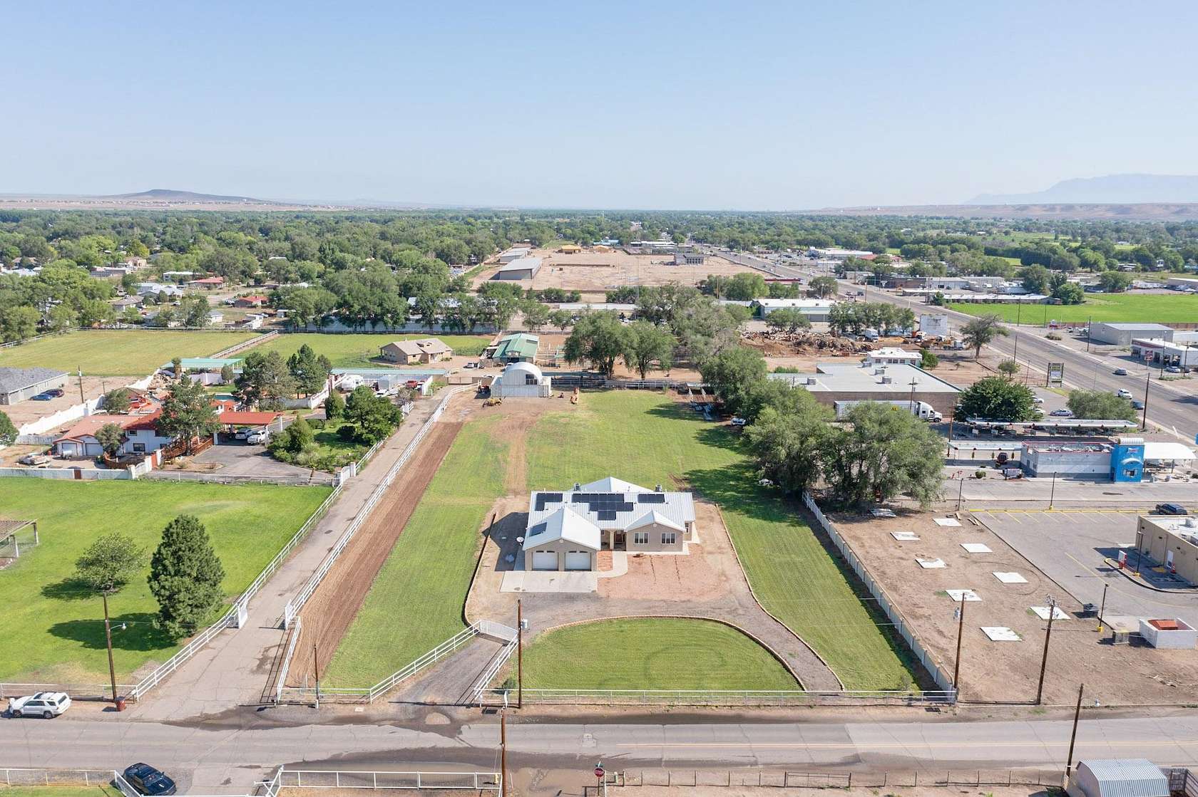 2.25 Acres of Residential Land with Home for Sale in Bosque Farms, New Mexico