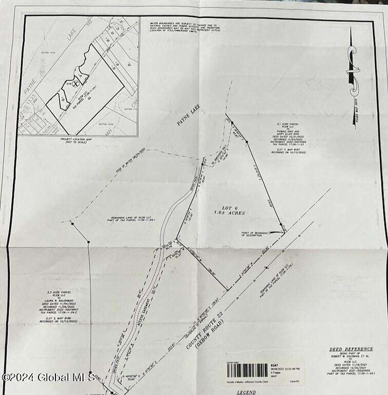 1.67 Acres of Residential Land for Sale in Antwerp, New York