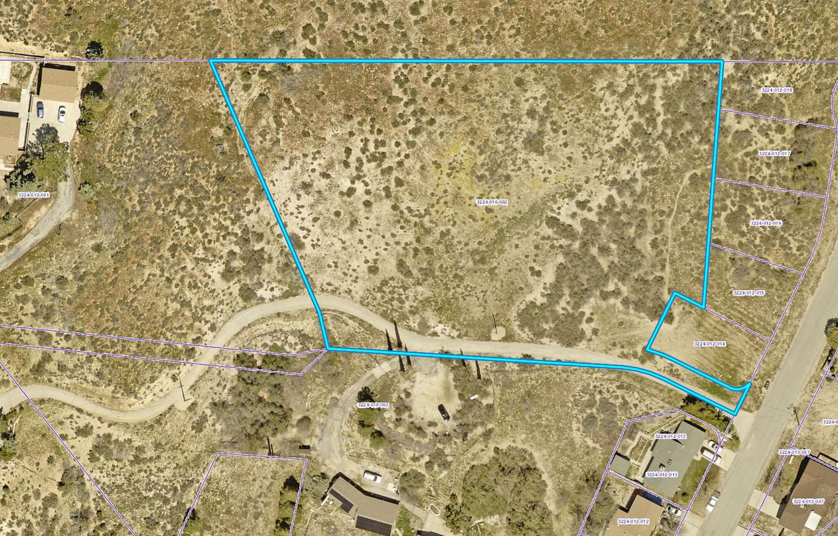 2.5 Acres of Land for Sale in Elizabeth Lake, California