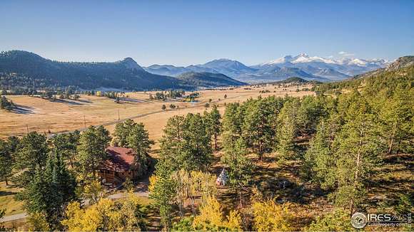 11.21 Acres of Land with Home for Sale in Estes Park, Colorado