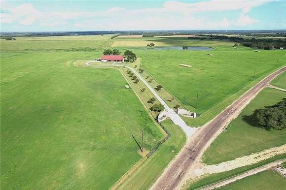 39.9 Acres of Agricultural Land with Home for Sale in Buckholts, Texas