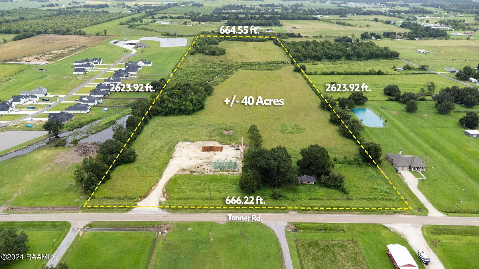 40.14 Acres of Land for Sale in Scott, Louisiana