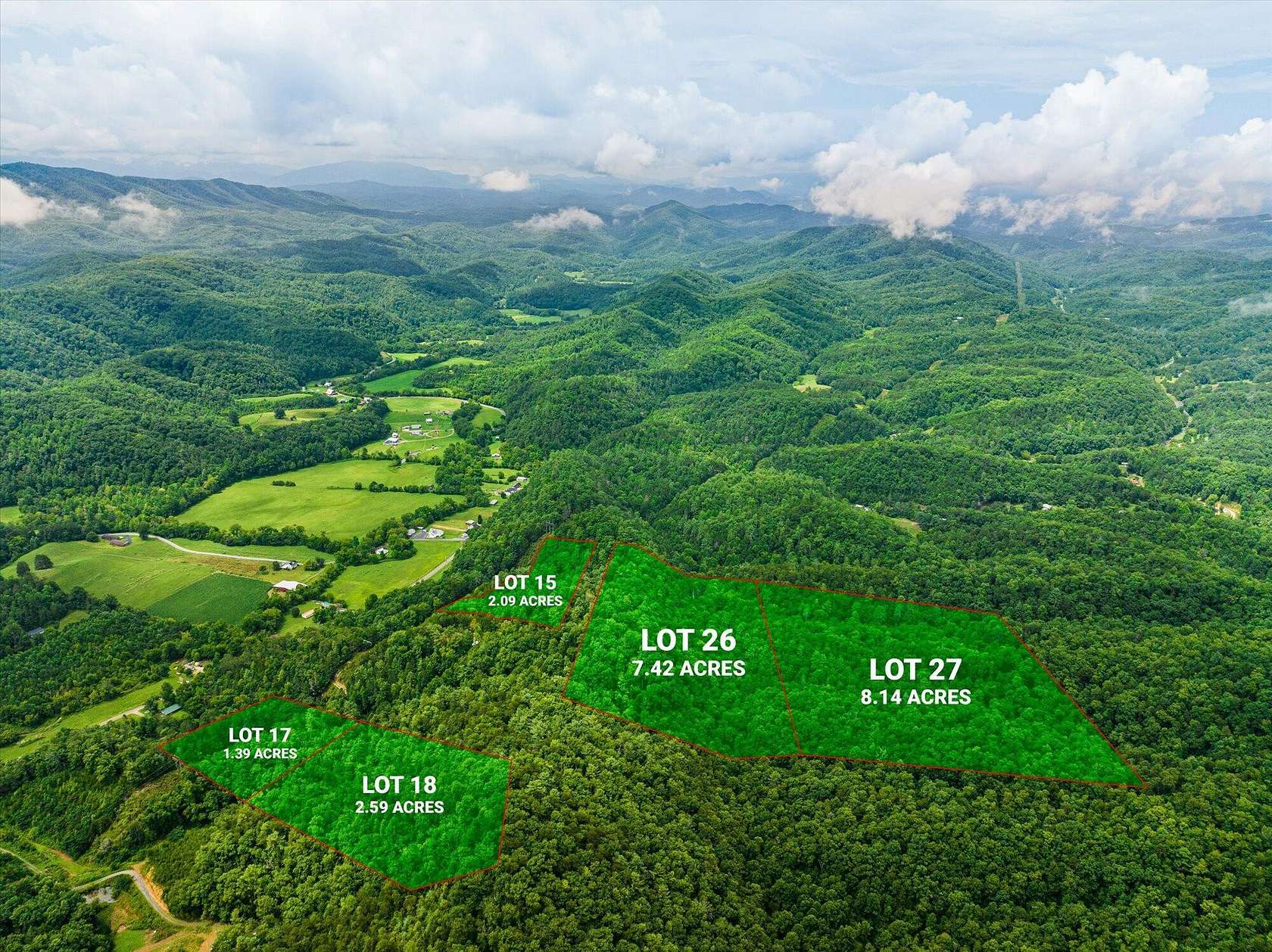 8.14 Acres of Residential Land for Sale in Cosby, Tennessee