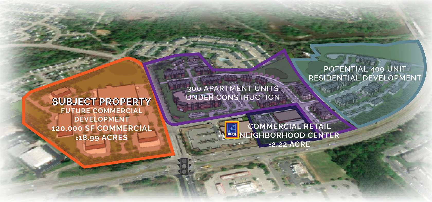 18.99 Acres of Commercial Land for Sale in Raleigh, North Carolina