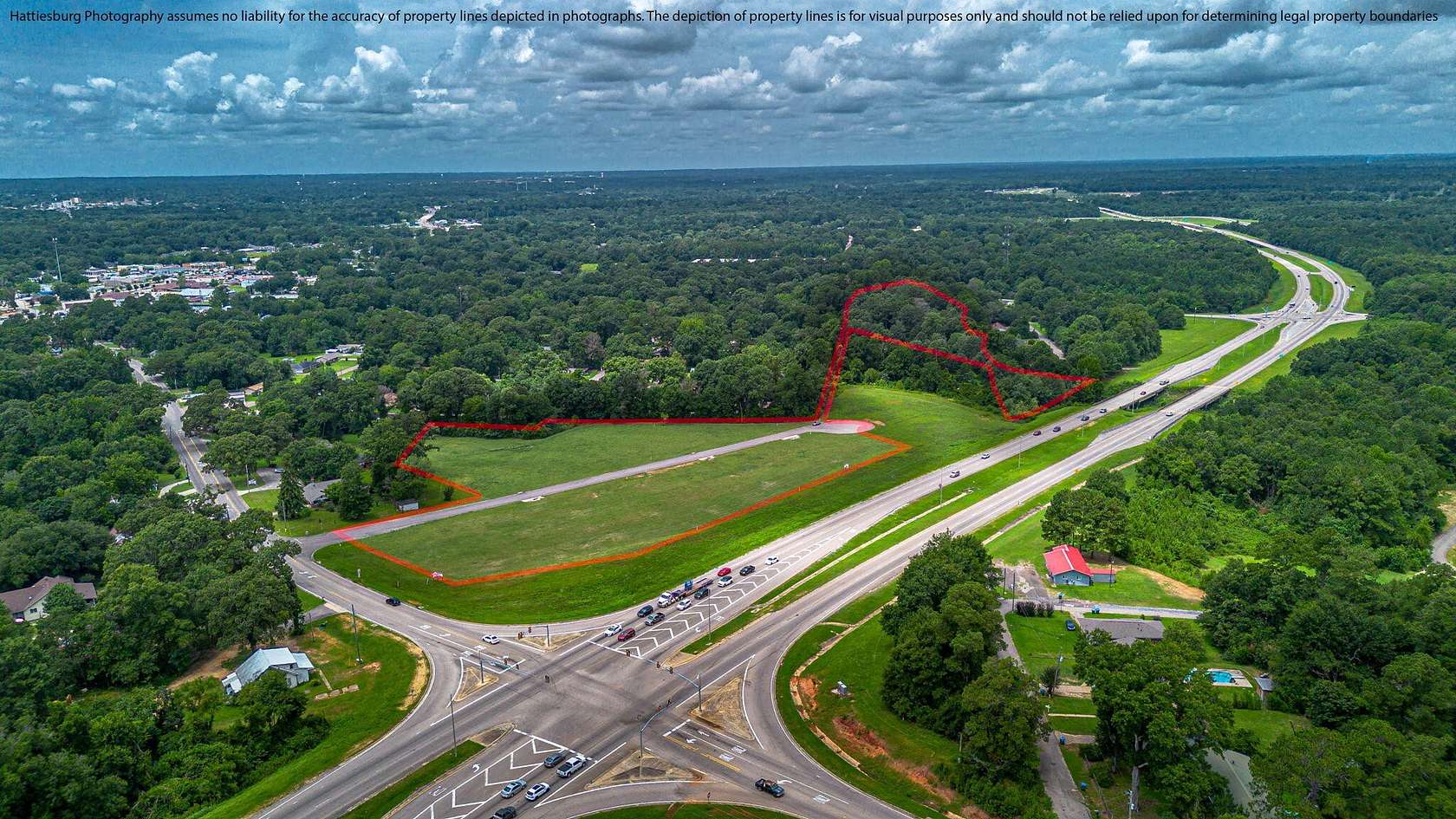 6.8 Acres of Commercial Land for Sale in Petal, Mississippi