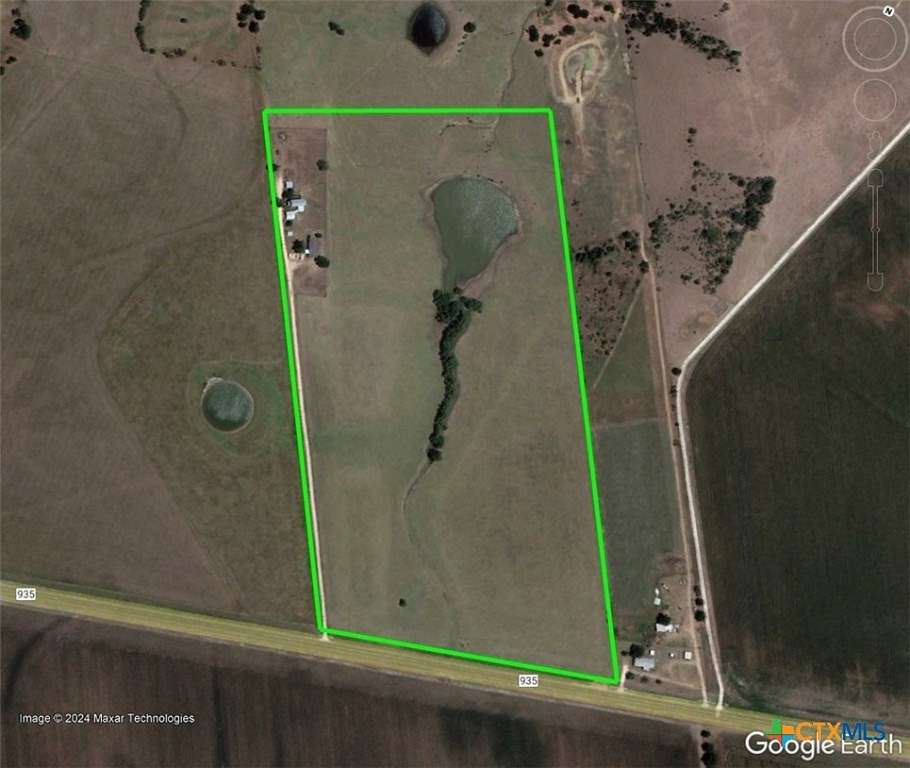 41.5 Acres of Agricultural Land with Home for Sale in Troy, Texas