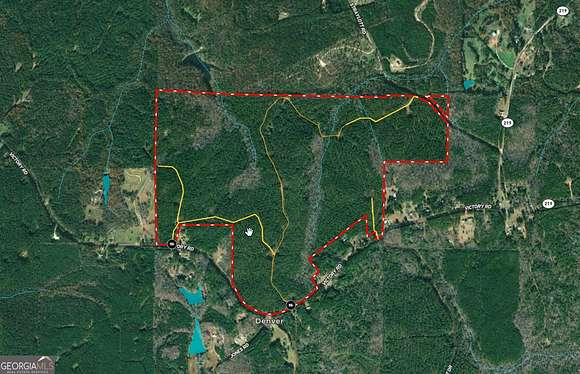 379.19 Acres of Recreational Land for Sale in Franklin, Georgia