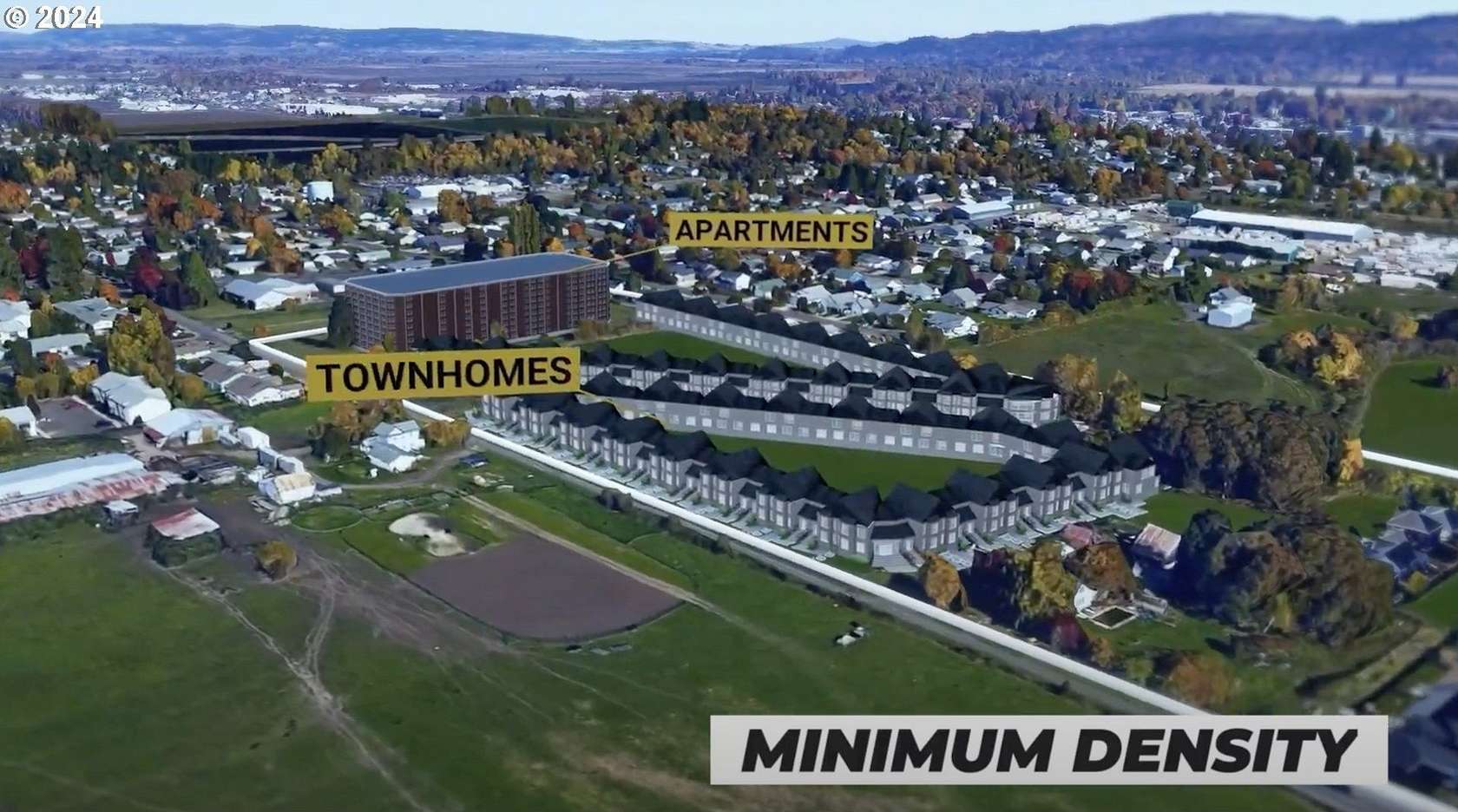 46.7 Acres of Agricultural Land with Home for Sale in Independence, Oregon