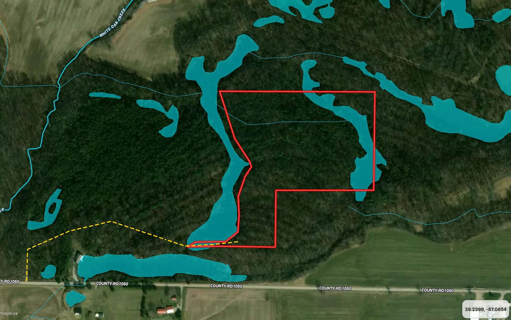 20 Acres of Recreational Land for Sale in Clay City, Indiana