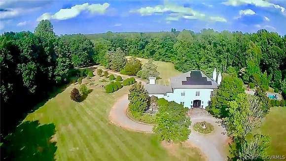 109.22 Acres of Land with Home for Sale in Maidens, Virginia