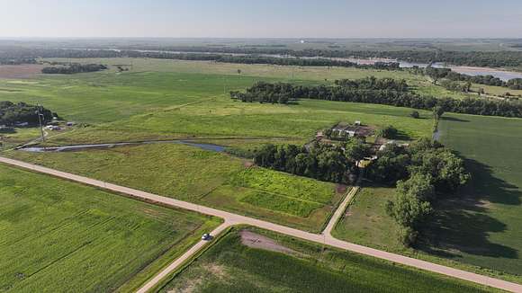 40.566 Acres of Agricultural Land with Home for Sale in Columbus, Nebraska