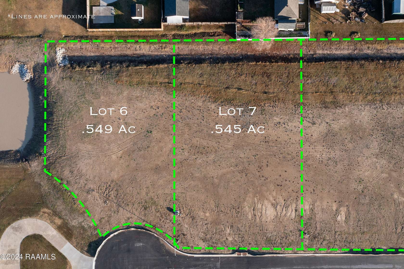 0.55 Acres of Residential Land for Sale in Youngsville, Louisiana