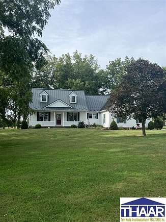 4 Acres of Residential Land with Home for Sale in Merom, Indiana