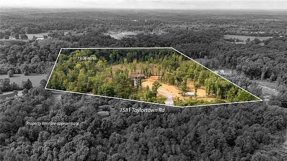 19.06 Acres of Land with Home for Sale in Ranger, Georgia