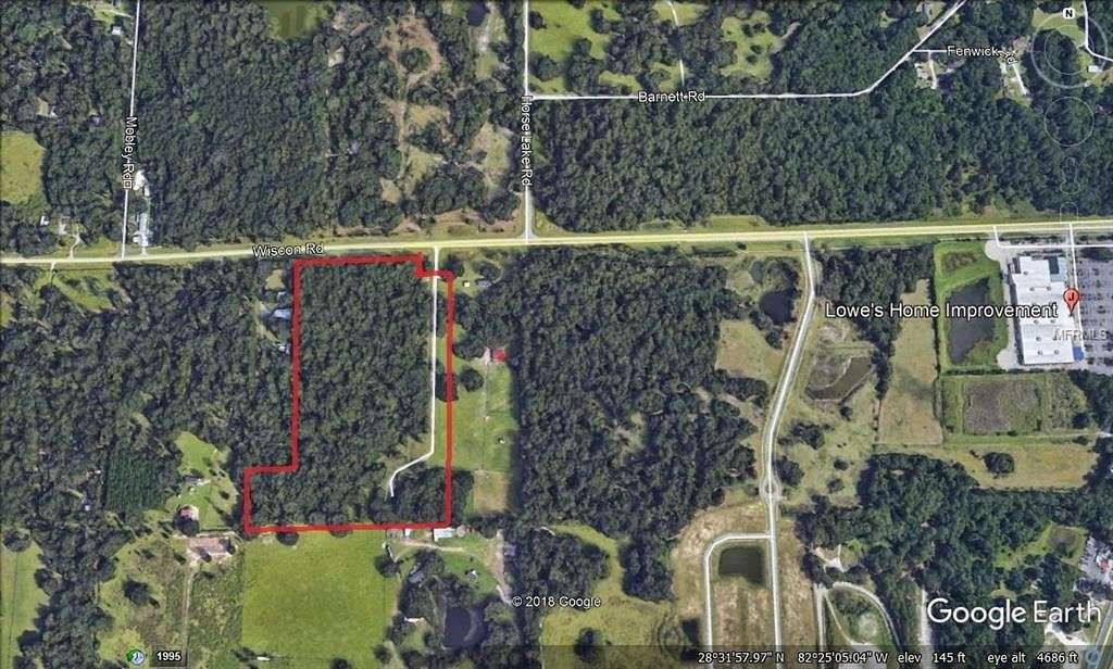 22.8 Acres of Recreational Land & Farm for Sale in Brooksville, Florida