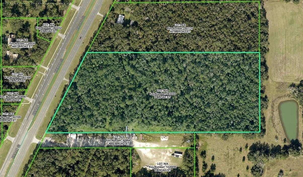 16.5 Acres of Land for Sale in Brooksville, Florida