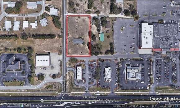 0.84 Acres of Mixed-Use Land for Sale in Brooksville, Florida