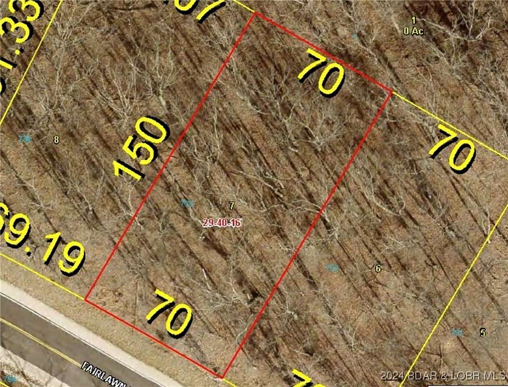 0.24 Acres of Residential Land for Sale in Lake Ozark, Missouri