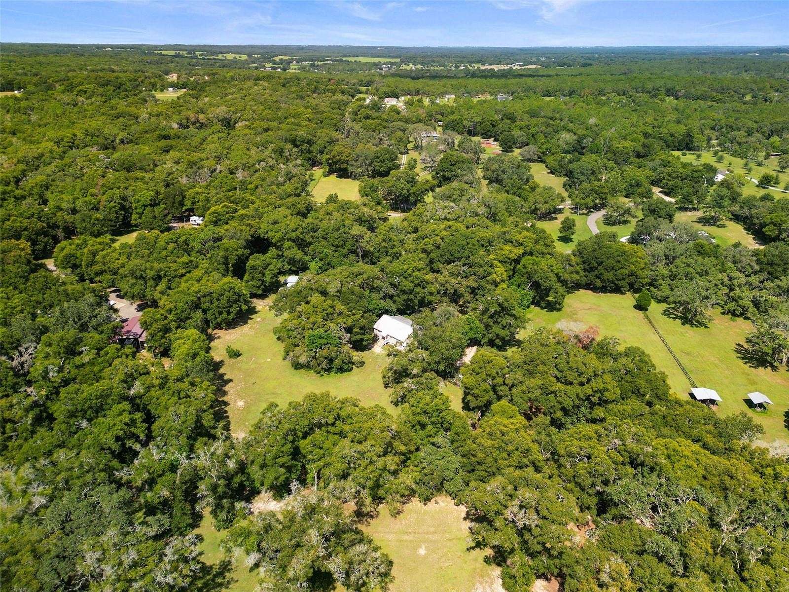 6.5 Acres of Land with Home for Sale in Brooksville, Florida