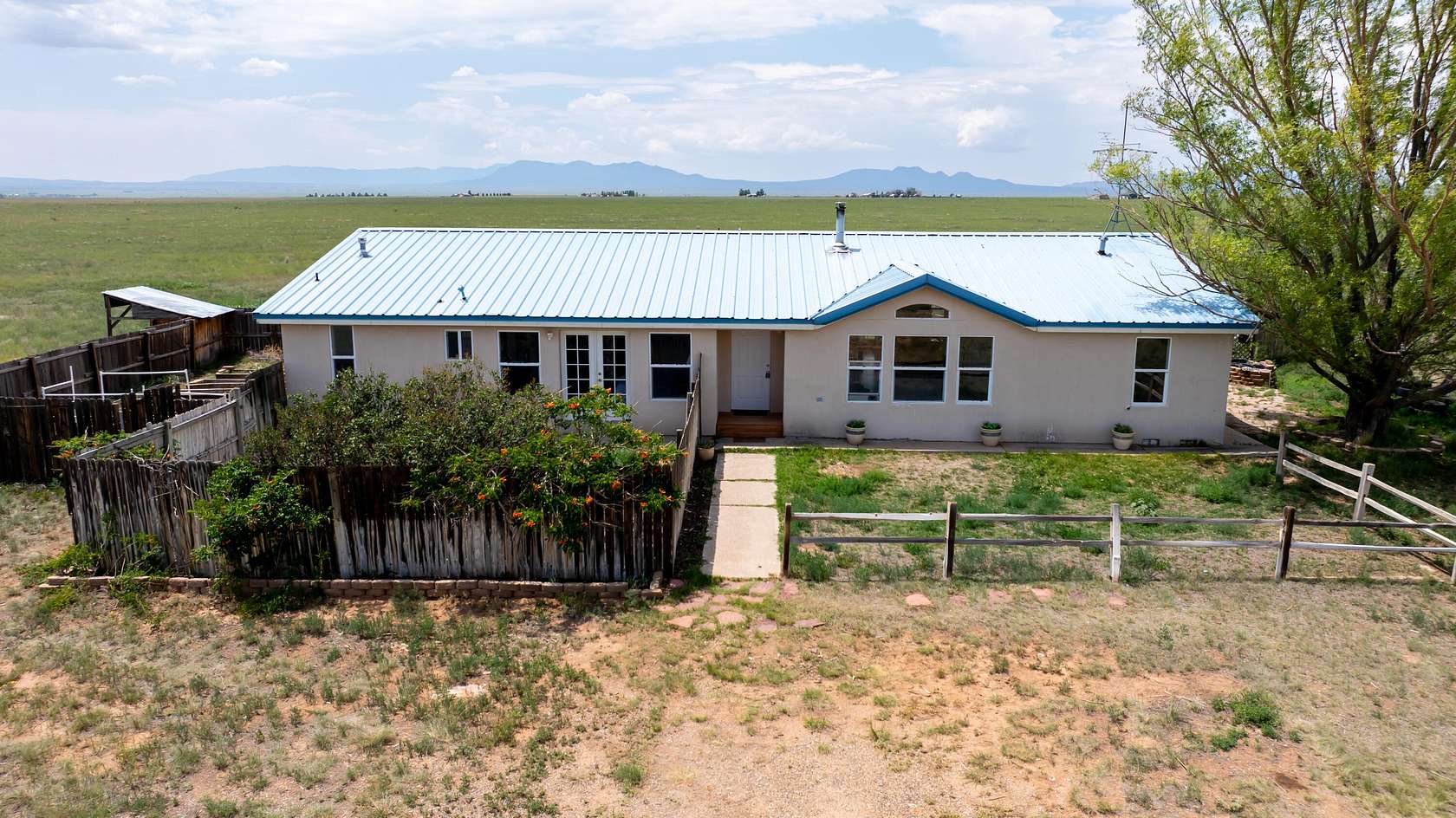 40.2 Acres of Agricultural Land with Home for Sale in Stanley, New Mexico