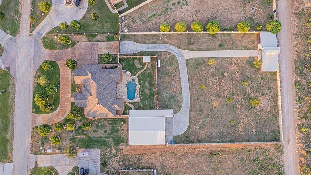 2 Acres of Residential Land with Home for Sale in Midland, Texas