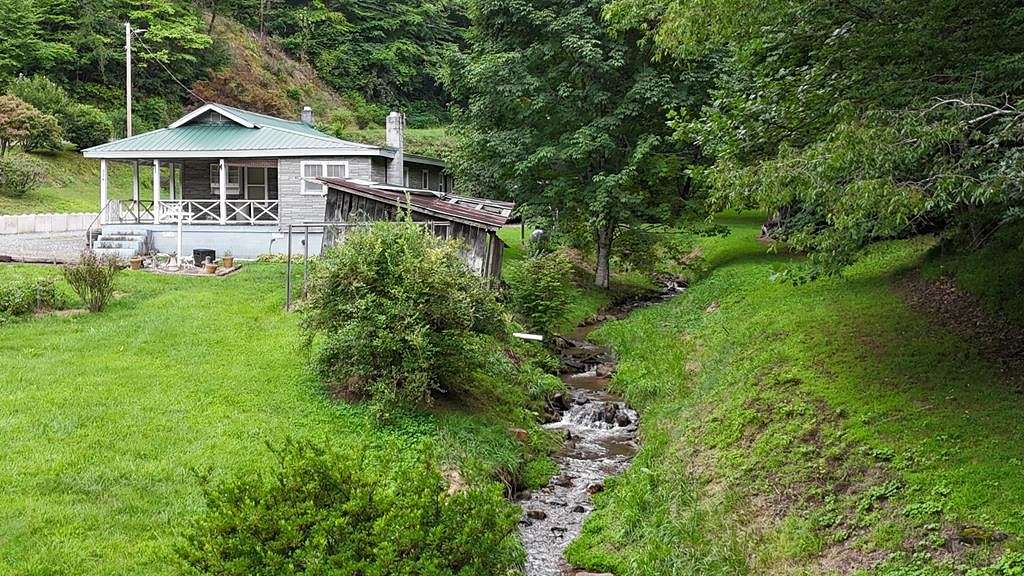 3.5 Acres of Land with Home for Sale in Sylva, North Carolina