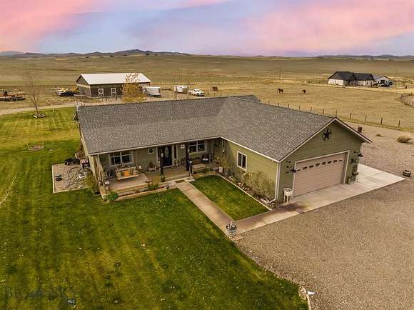 6.061 Acres of Land with Home for Sale in Three Forks, Montana