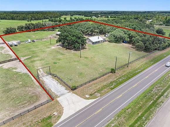 7.5 Acres of Land with Home for Sale in Wimauma, Florida