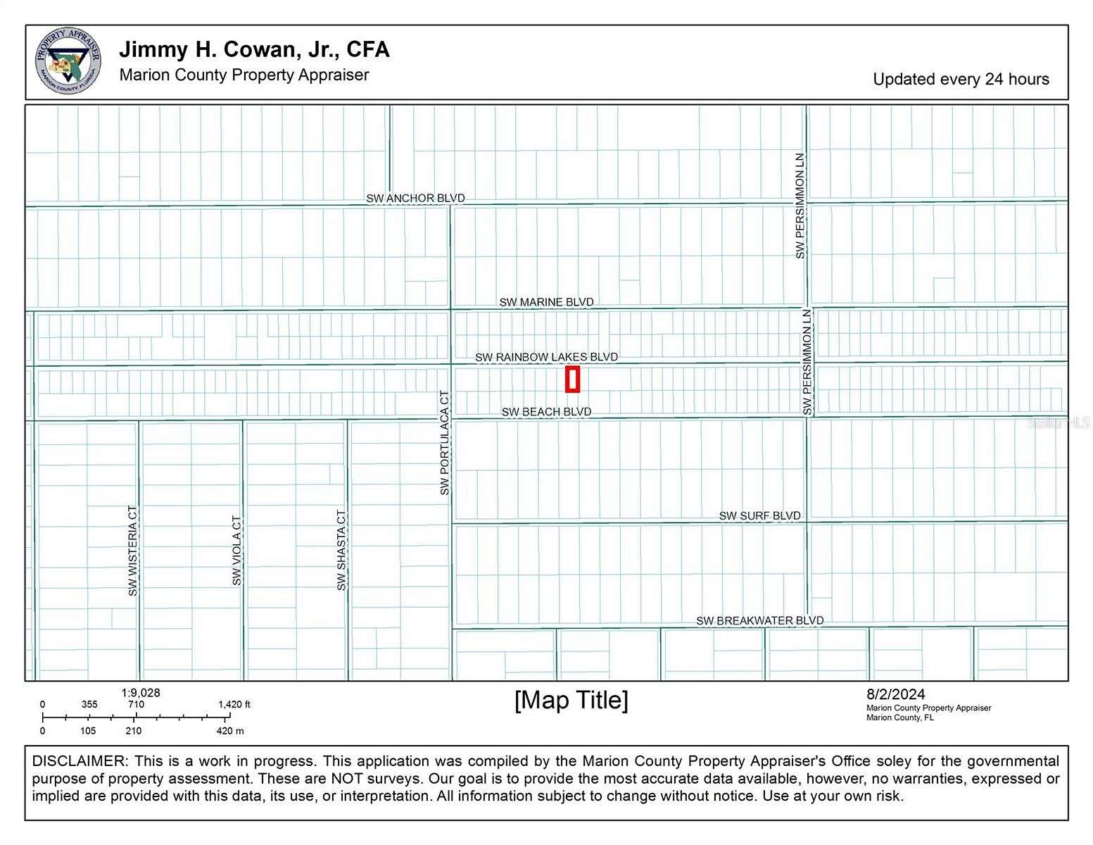 0.24 Acres of Residential Land for Sale in Dunnellon, Florida