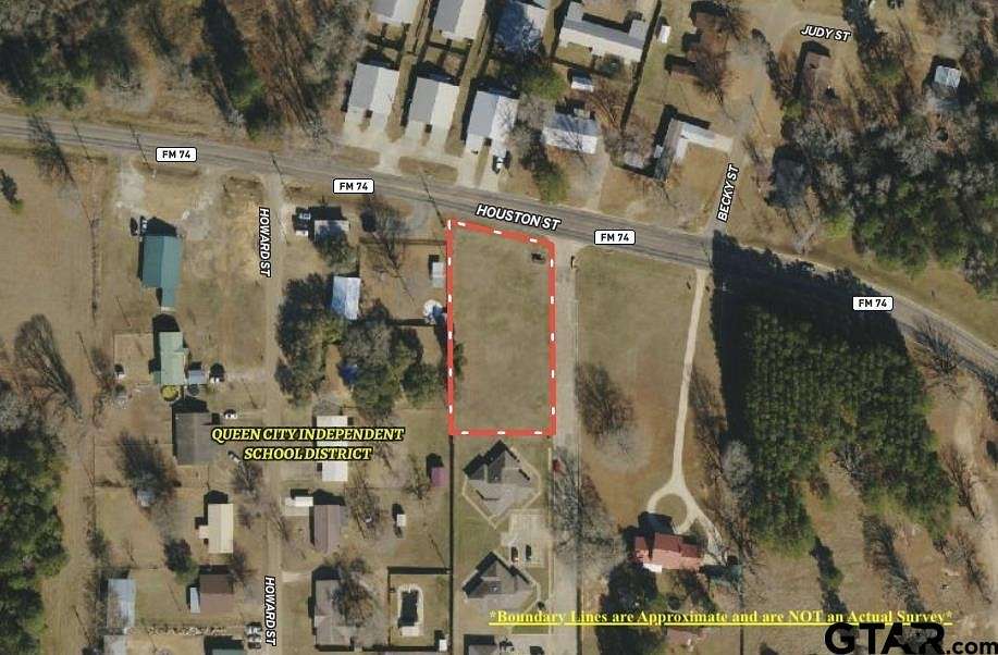 0.682 Acres of Commercial Land for Sale in Queen City, Texas