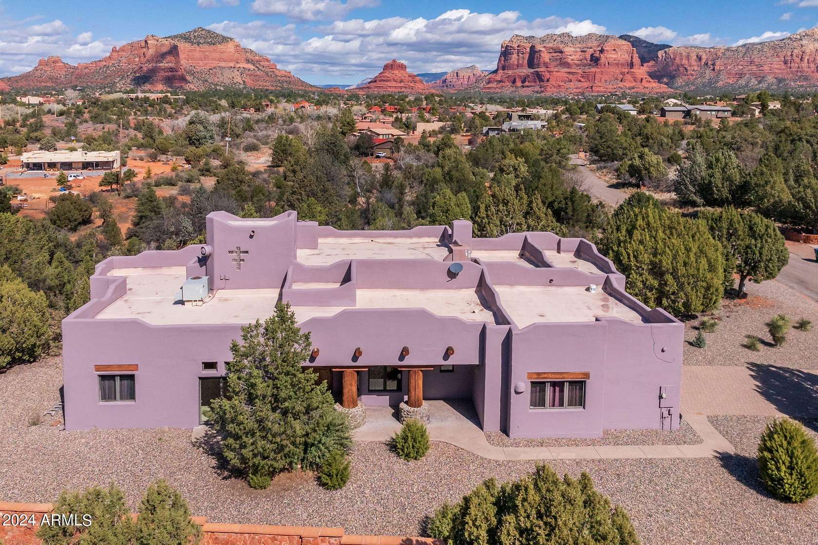 10.7 Acres of Land with Home for Sale in Sedona, Arizona