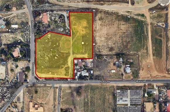 5.3 Acres of Commercial Land for Sale in Perris, California