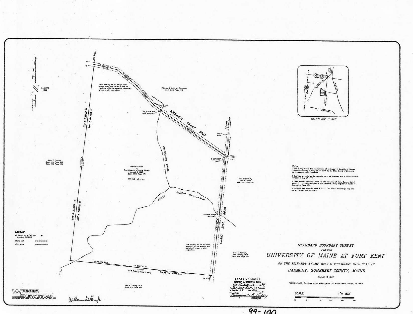 85.1 Acres of Land for Sale in Harmony, Maine