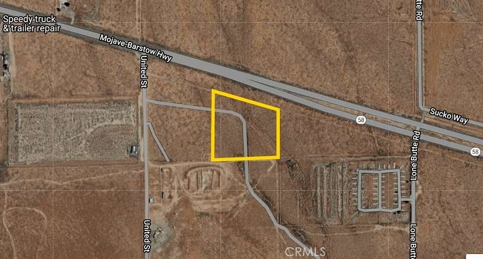 9.08 Acres of Land for Sale in Mojave, California