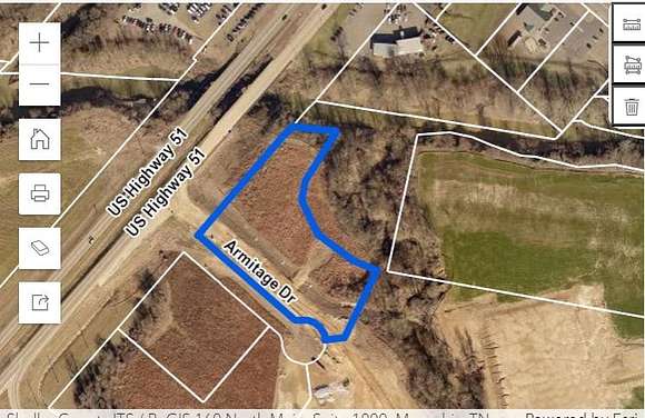 3.01 Acres of Commercial Land for Sale in Millington, Tennessee