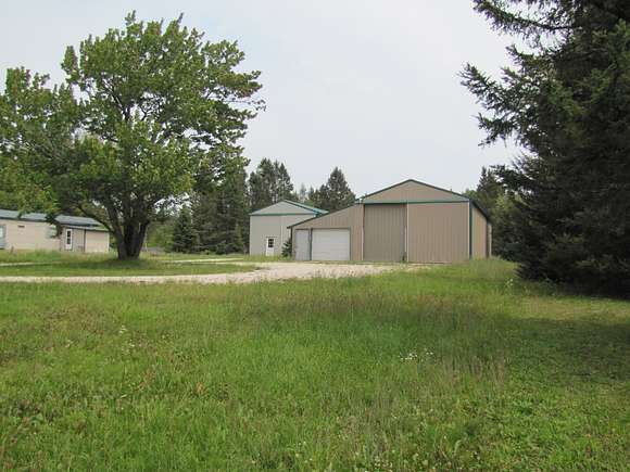 Yard looking East