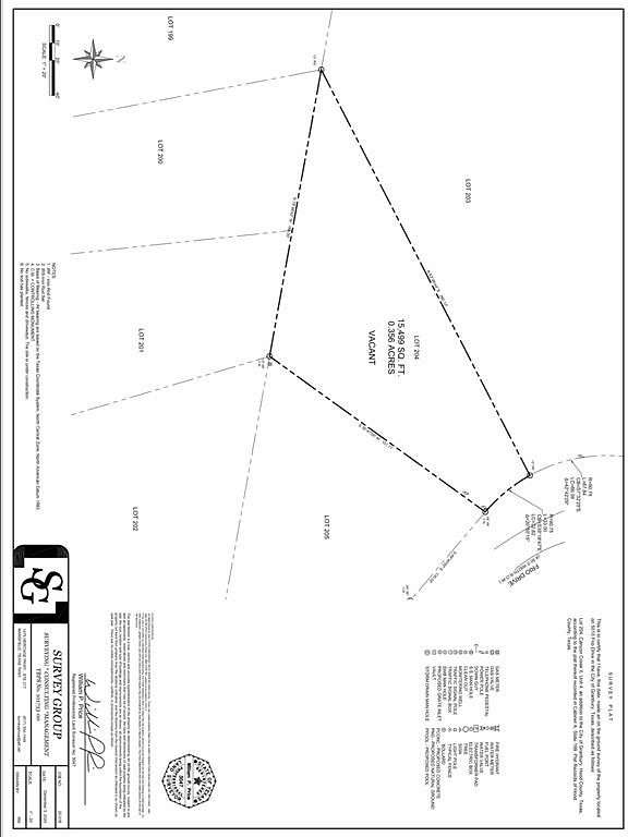 0.356 Acres of Residential Land for Sale in Granbury, Texas