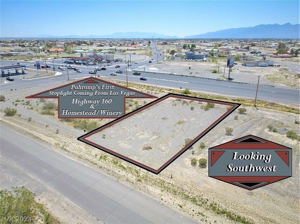 0.46 Acres of Commercial Land for Sale in Pahrump, Nevada